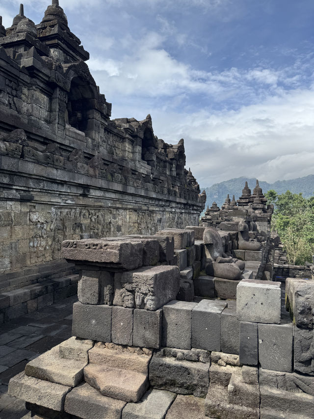 Steps Through Time: A Soulful Morning at Borobudur
