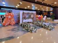 Jaw dropping Gubei Water Town ticketing office