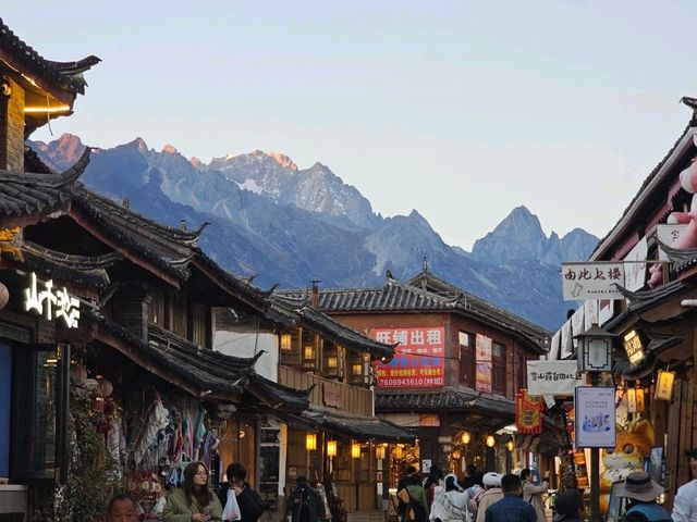 baisha เมืองเก่าใกล้ลี่เจียง