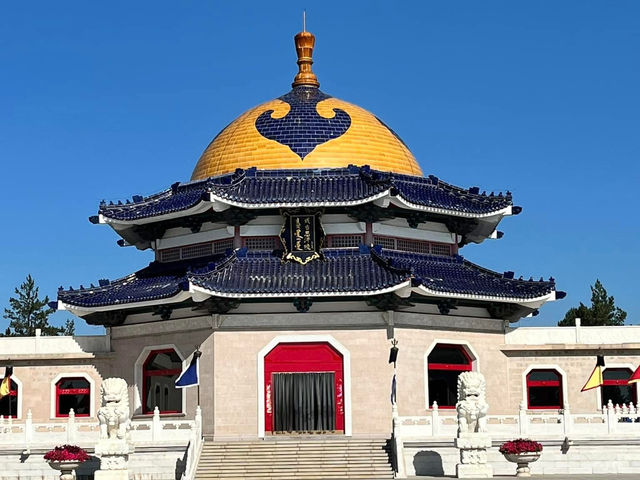 🏛️ Walking in the Footsteps of a Legend — Genghis Khan Mausoleum