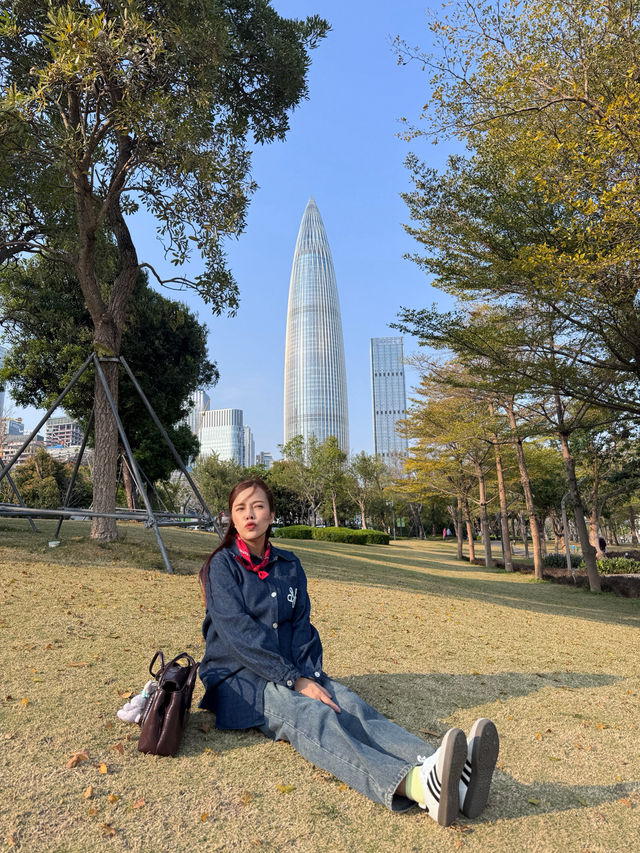 เดินเล่นที่ Shenzhen Bay Park 🤍