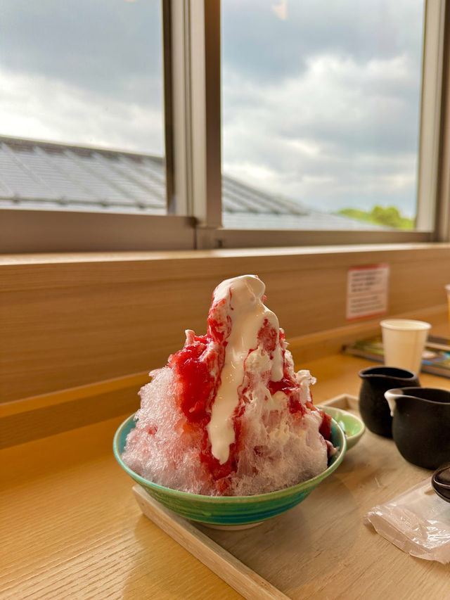 교토의 전통 디저트 카키고오리 맛집