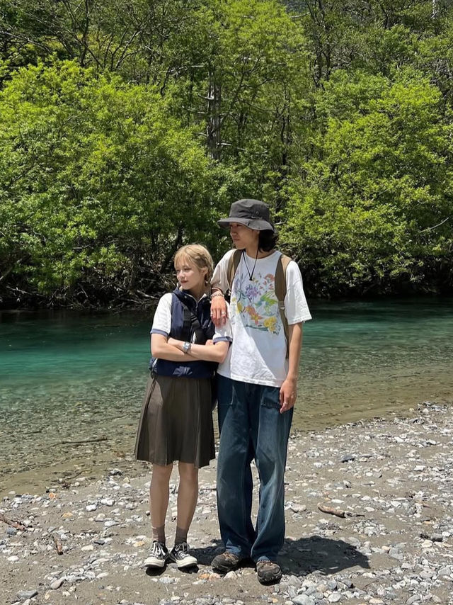 【上高地ハイキング】川がやばいくらい透明だった🗻🏞