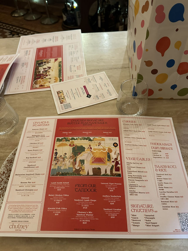 台灣魔術師為食妹大駕光臨中環高貴優雅印度菜餐廳