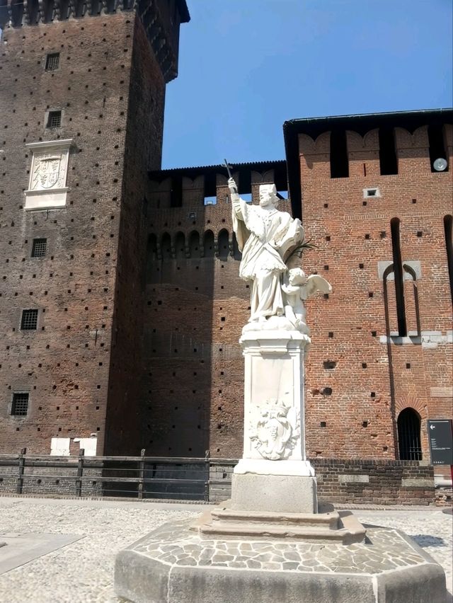 【イタリア】ミラノ　スフォルツェスコ城（スフォルツァ城）