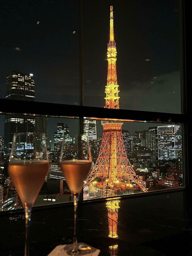 🍸 A Night with Tokyo Tower: Dinner at Stella Garden