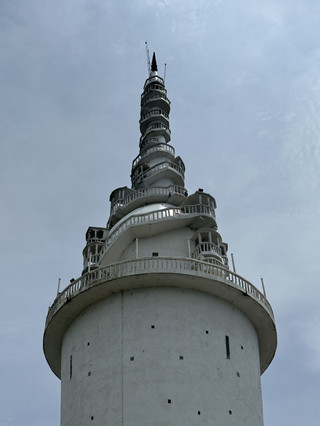 Sri Lanka's Hidden Gem | The "White Stairway to Heaven" Ambuluwawa Tower near Kandy