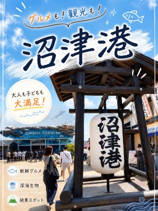 🐟大人も子どもも大満足！グルメも観光も楽しめる沼津港✨