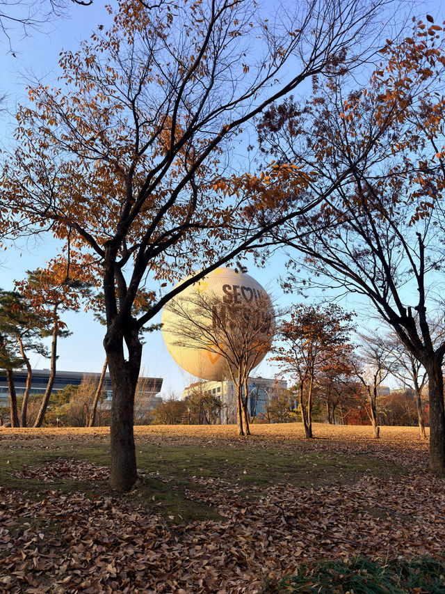 ลอยขึ้นเหนือ Yeouido ชมวิวโซลแบบ 360° จากบอลลูนยักษ์