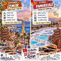 🇹🇷 12 Months, 12 Cities in Türkiye 🗓️