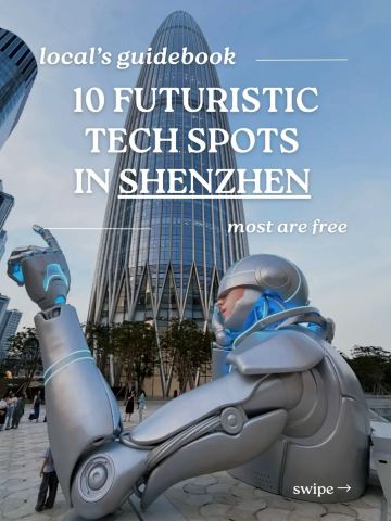 10 Futuristic Free Spots in Shenzhen That’ll Blow Your Mind 🚀✨