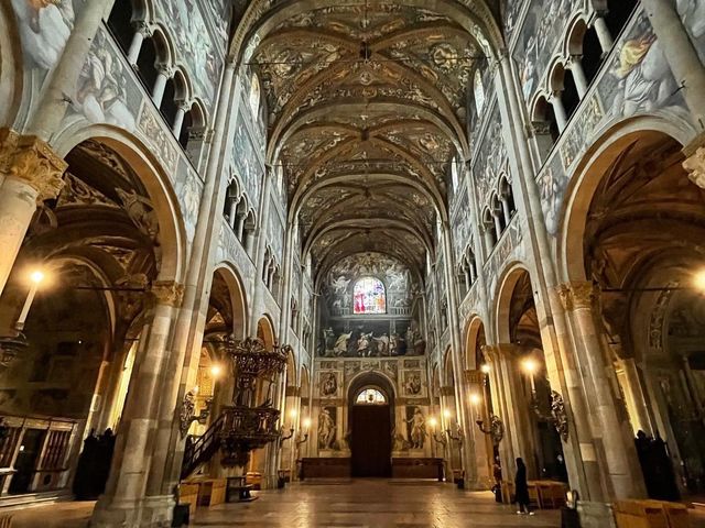 The beautiful Parma Cathedral 🗺️