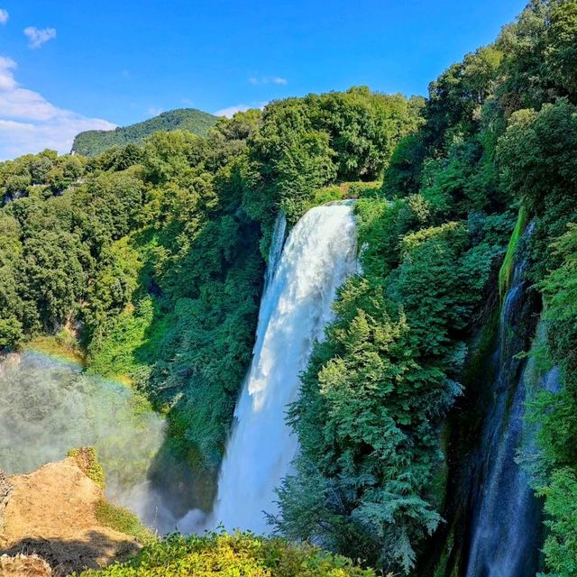 Stunning Waterfall in Central Italy