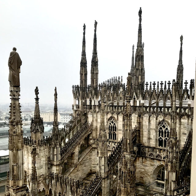 Rooftop of Milan Duomo 🇮🇹 