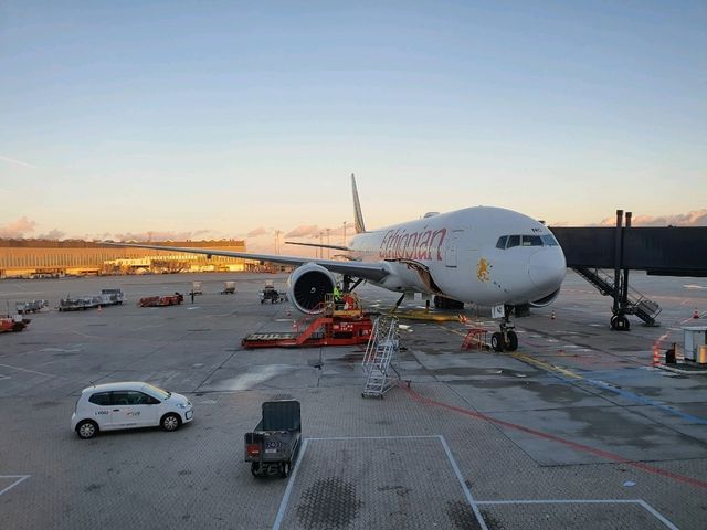 Memorable flight with Ethiopian Airlines