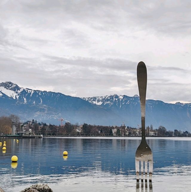 Chillon Castle and Vevey