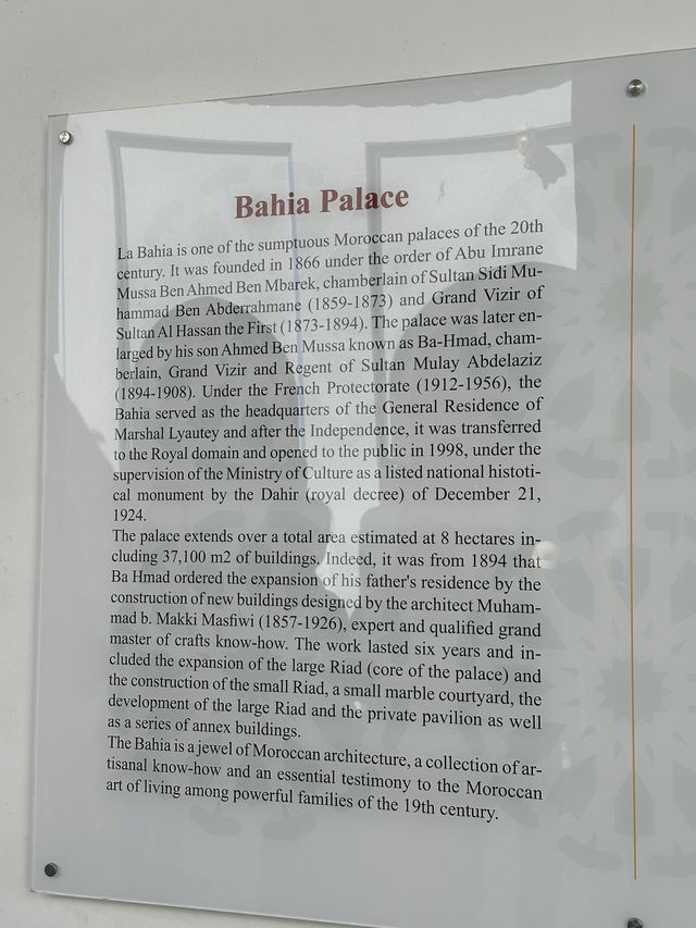 Exploring the Beauty of Bahia Palace
