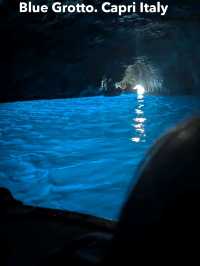 blue Grotto Capri. 