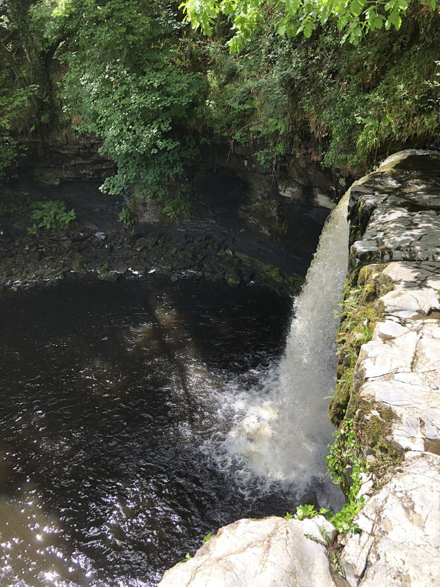 Waterfall Country In The Beautiful Brecon Beacons, A Natural Wonder Of Wales 
