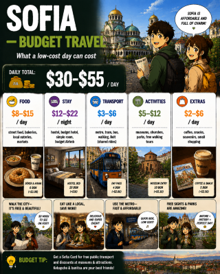🗺️ Sofia on Any Budget