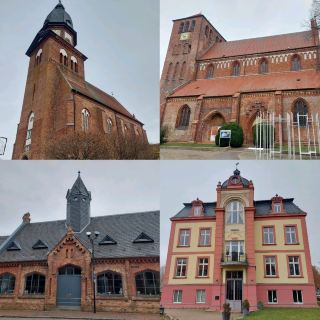 Waren (Müricz) in Germany,  charming lakeside town