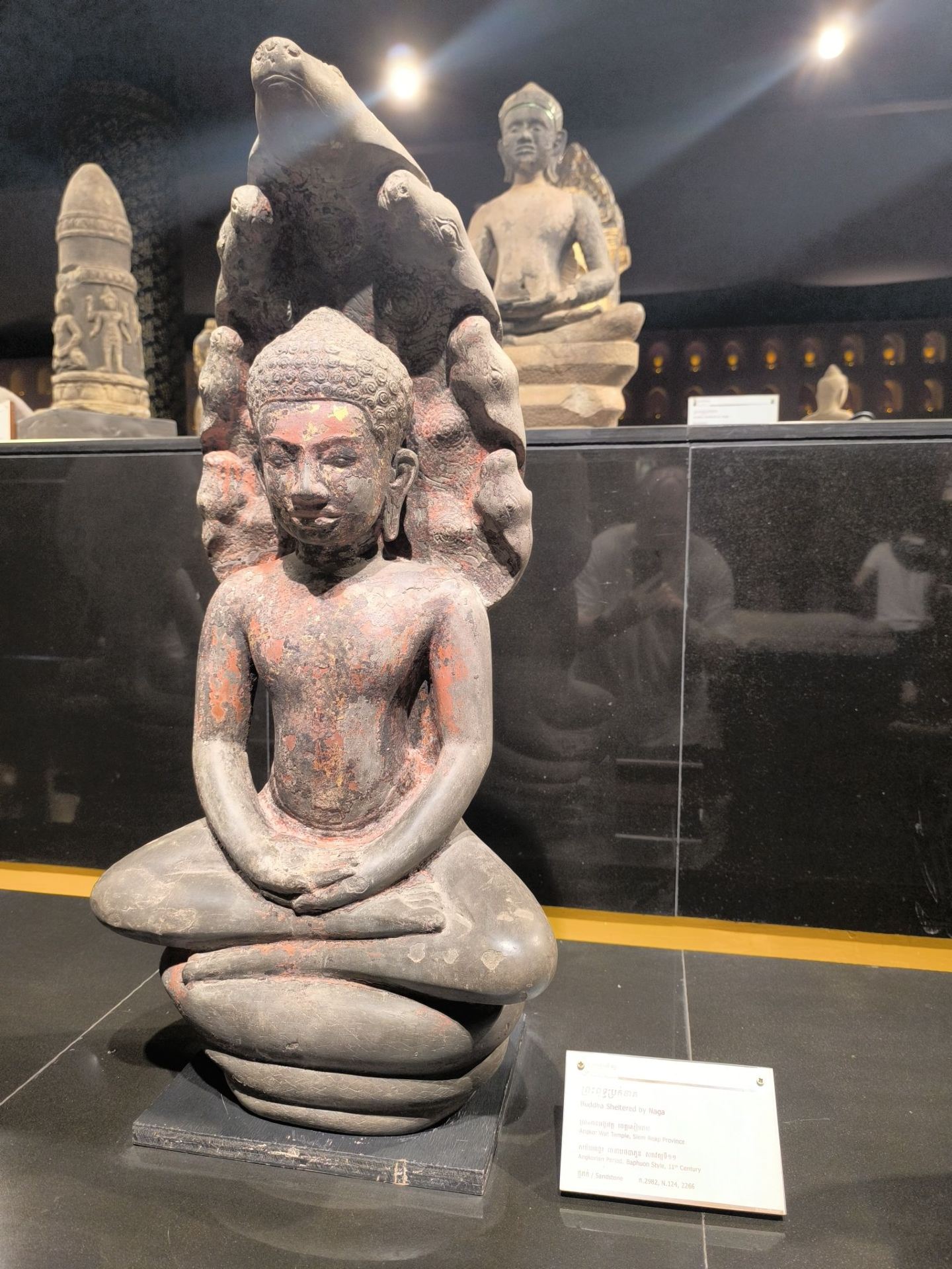 Enjoying a Leisurely Stroll Through Angkor National Museum