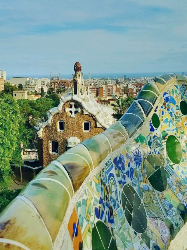 Colorful park - Park Güell