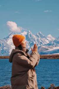 人少景美的寶藏景點紅海子打卡雪山與海