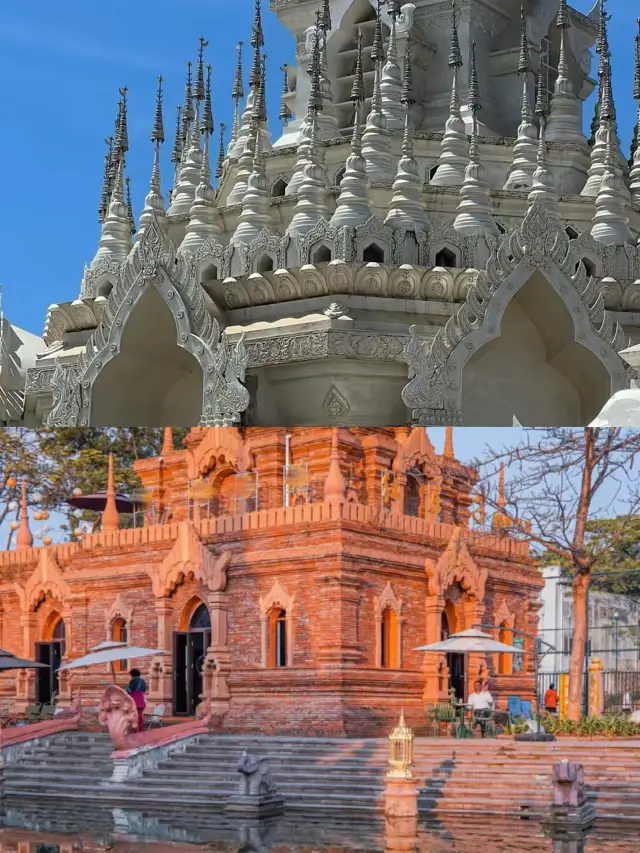 Prajna Temple|Xishuangbanna Pure White Buddhist Temple Free Check-in Play Guide