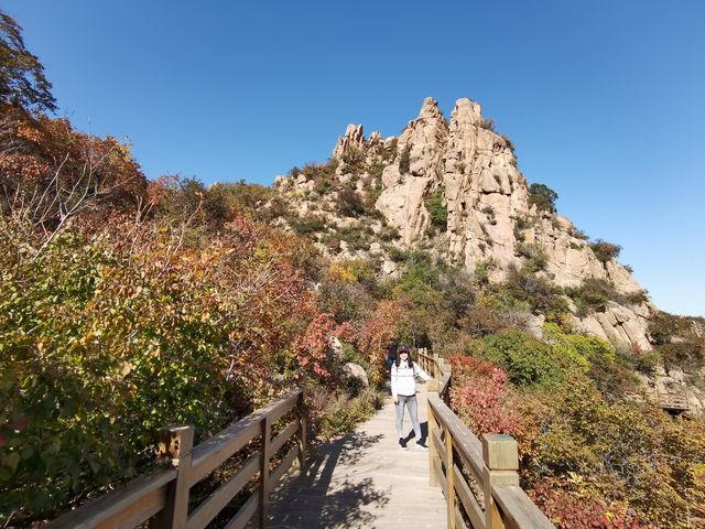 遼寧北票大黑山，蒙遼交界的綠島，秋色醉人