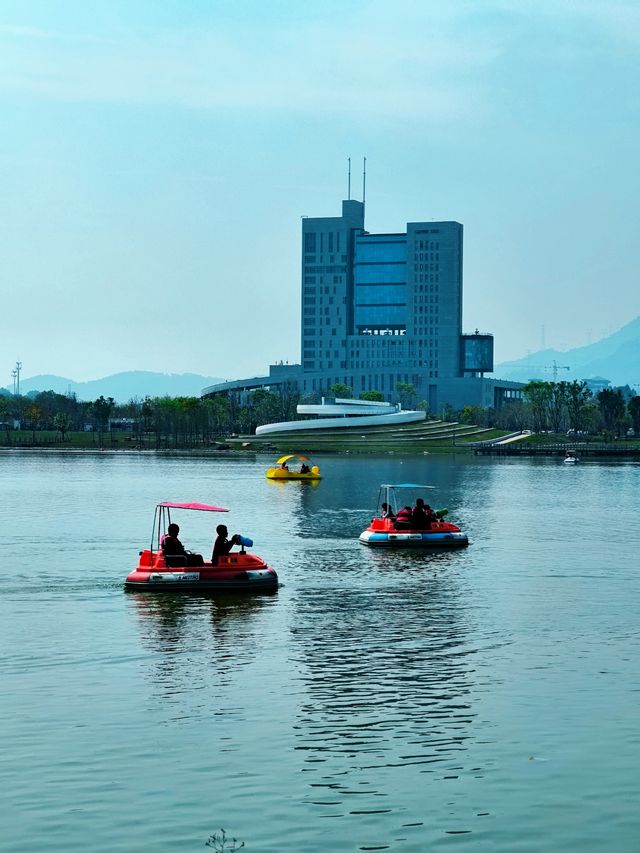 元旦假期不知道去哪玩？福州旗山湖公園是不錯的選擇！