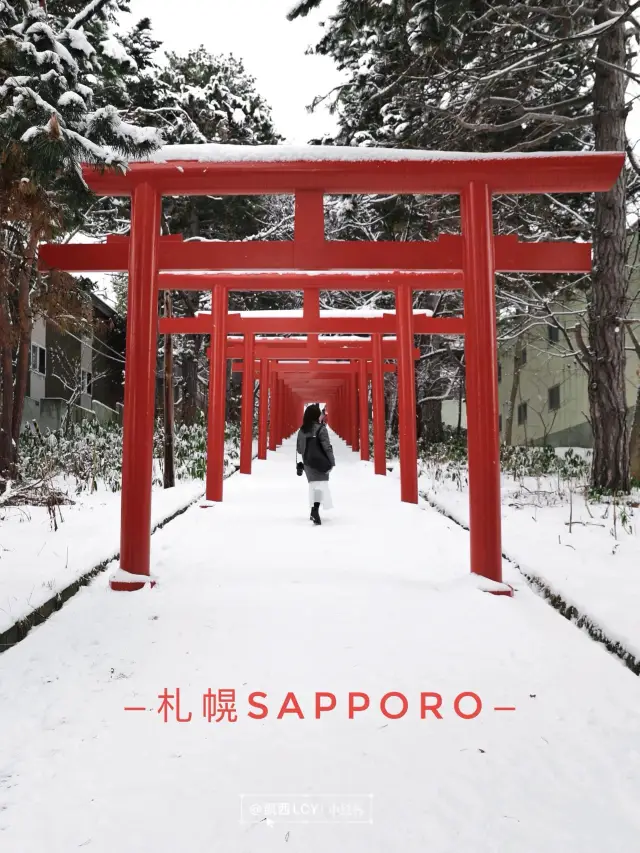 北海道｜日本冬季踏雪 尋找札幌小眾拍照點|||❄️⛄️❄️☃️❄️⛄️❄️