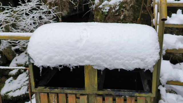 寶雞青峰峽走起，雪景美滴很美滴很