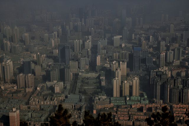 冬季到蘭州來看樓，你絕對想像不到的超級全景