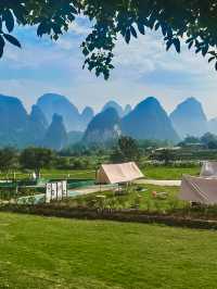 Yangshuo | The private hot spring guesthouse nestled in the landscape painting is incredibly therapeutic‼️