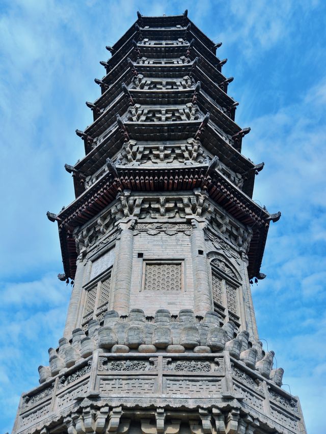 剛從石家莊回來，這座小眾古塔比趙州橋更值得
