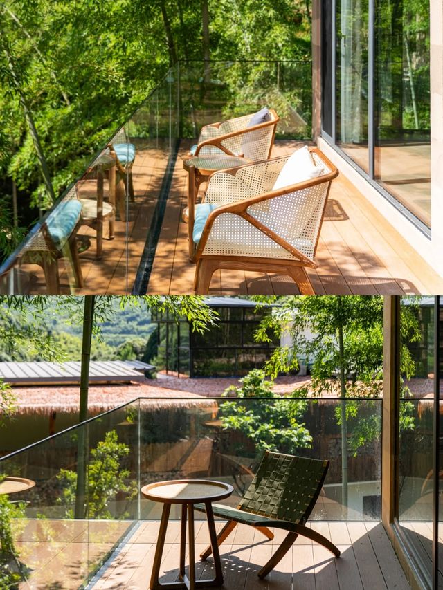藏匿於深山竹林處的小屋，太美了！