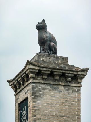 Shanxi really has a temple built for cats, the Meow Meow Church Headquarters.