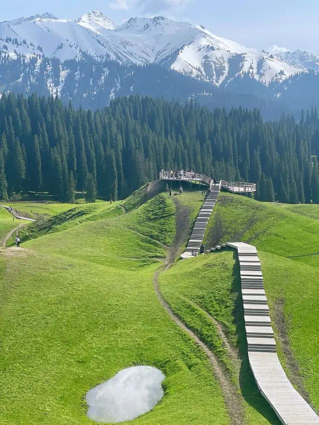 Kuerdening | A beautiful grassland that you can't miss when traveling in Yili.