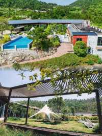 武漢住進森林泳池|夏日玩水民宿憶念山裡。