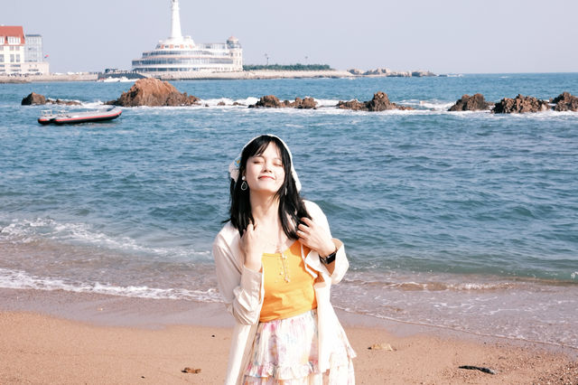秋天的青島太浪漫了！。