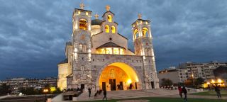 Podgorica Cathedral of the Resurrection of Christ, Montenegro.
