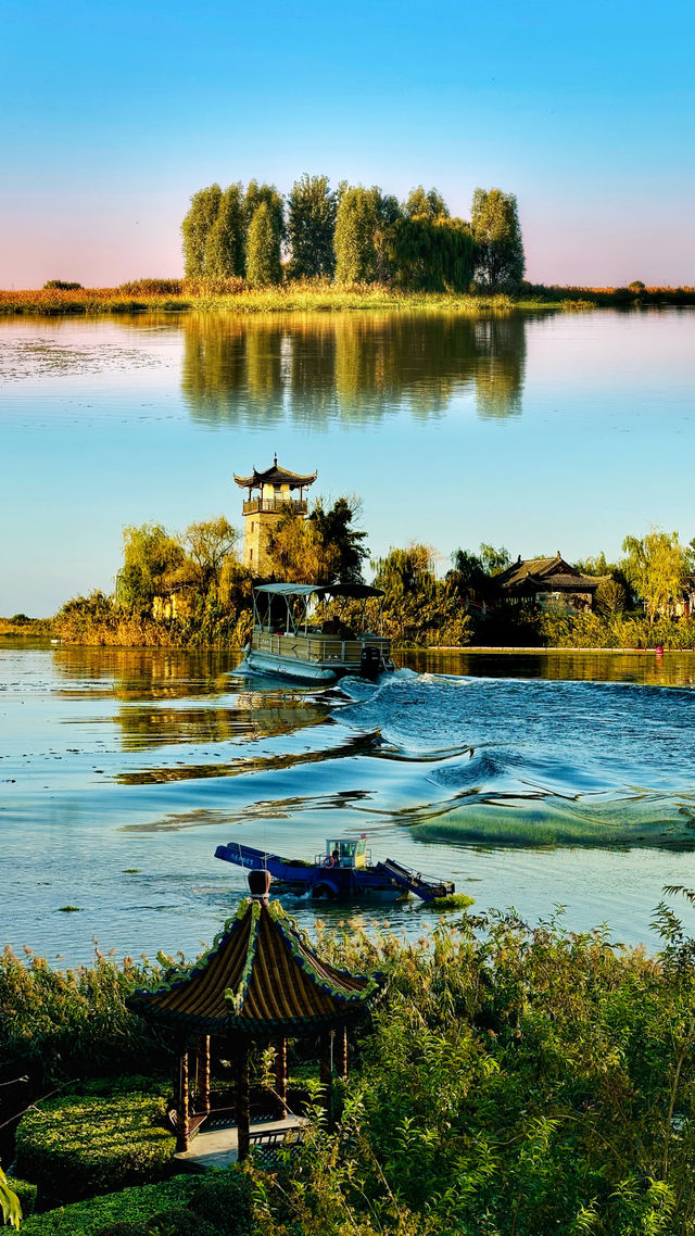 建湖九龍口：自然與文化交融的濕地瑰寶。