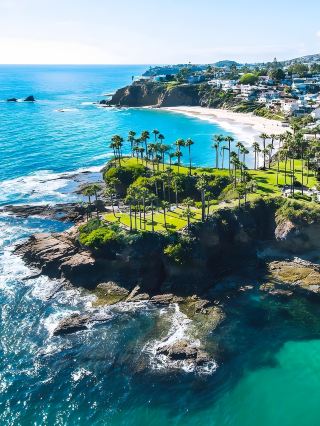 Laguna Beach隱藏的海景寶地。
Crescent Bay Point Park（新月灣角公園）