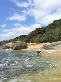 萬寧南燕灣，呢度有一片玻璃海，靚到你窒息