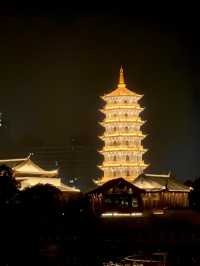 福州閩越水鎮夜景很美
