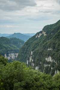 我在畢節找到一個原始森林高原峽谷秘境｜大方油杉河景區