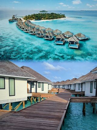 A must-stay on Dhangethi Island, unlock the romance of an overwater bungalow!