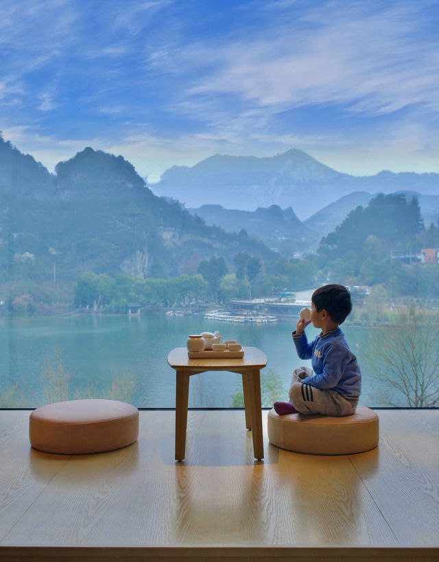 重慶周邊遊|入住小西湖，和小鹿一起吃早餐