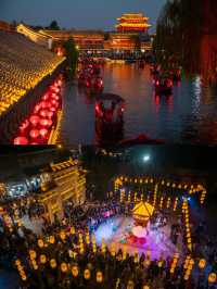 錯峰遊台兒莊古城，體驗感直接拉滿